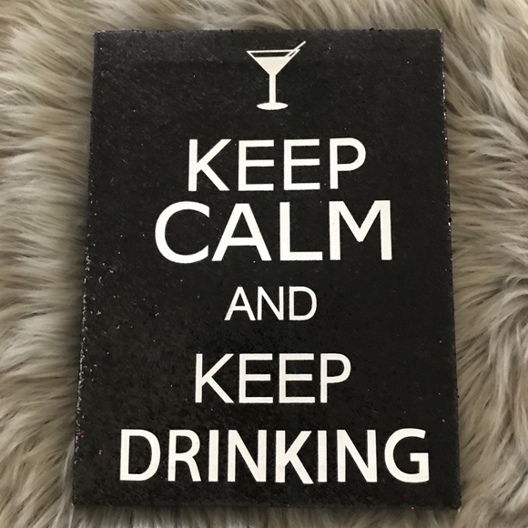 BUNDLE DEAL ✌️ KEEP CALM AND CARRY ON Sparkle Wall Decor - Picture 6 of 6